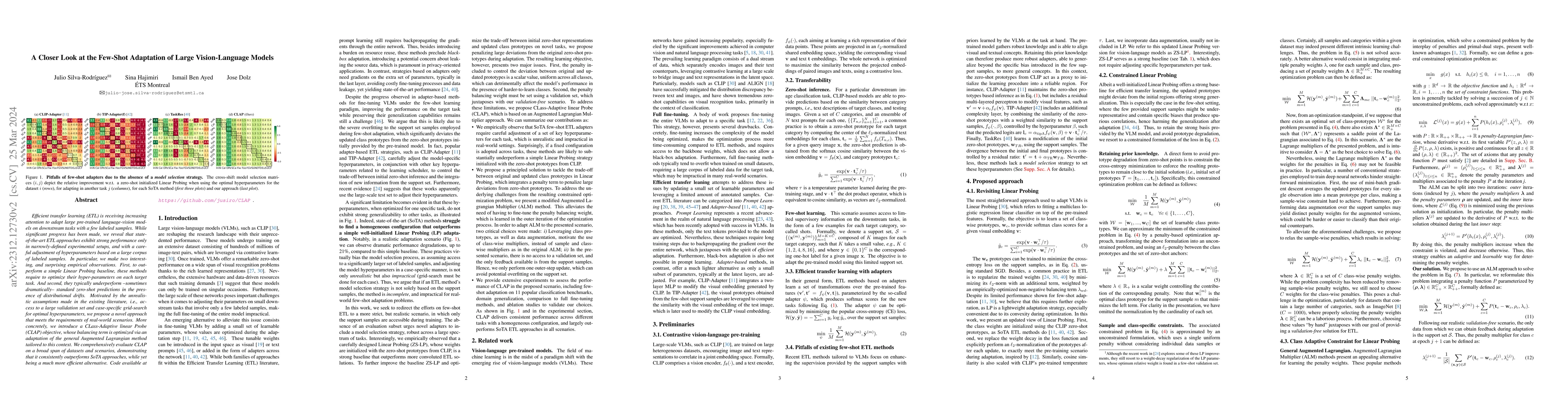 Thumbnail for A Closer Look at the Few-Shot Adaptation of Large Vision-Language Models