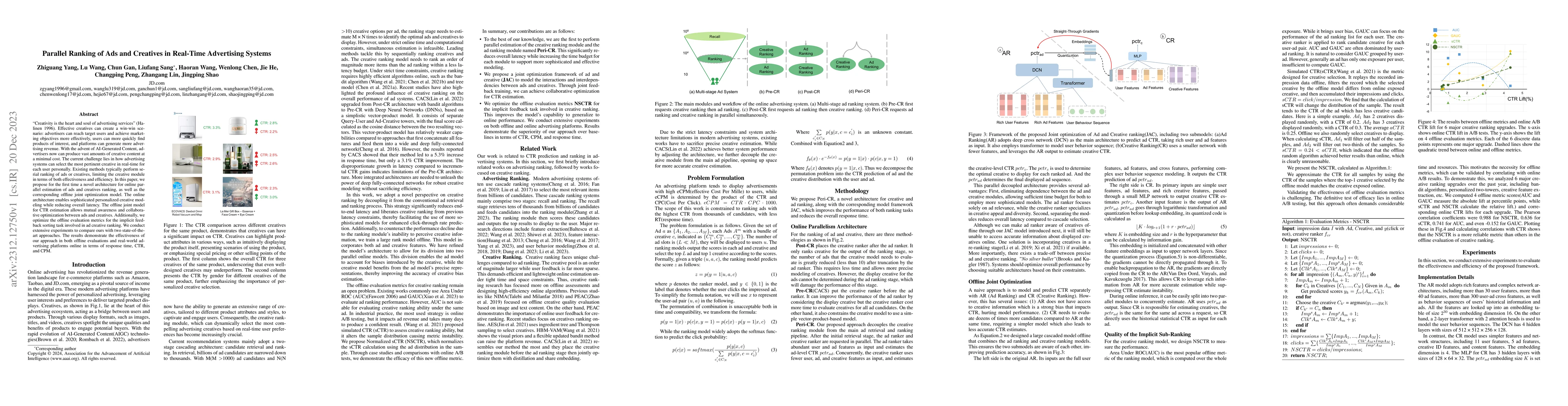 Thumbnail for Parallel Ranking of Ads and Creatives in Real-Time Advertising Systems