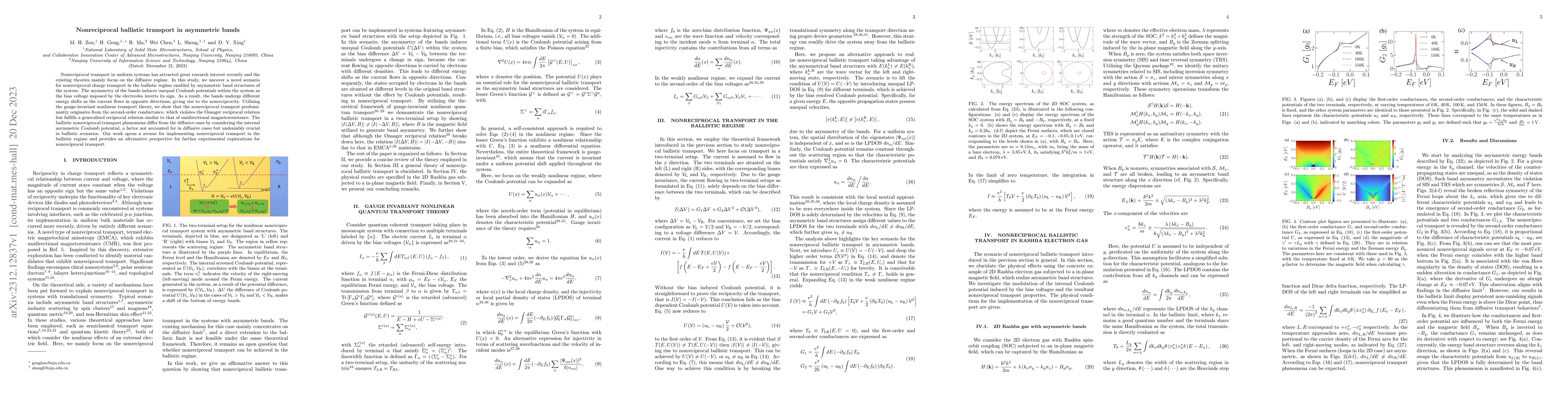 Thumbnail for Nonreciprocal Ballistic Transport in Asymmetric Bands