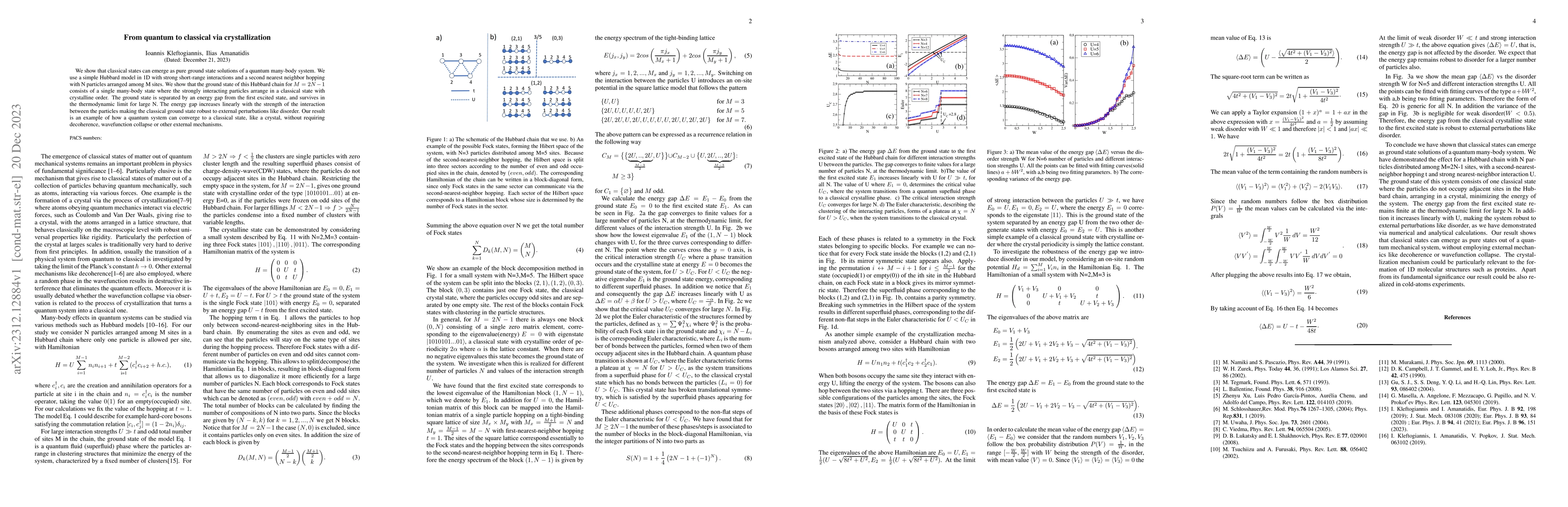 Thumbnail for From quantum to classical via crystallization