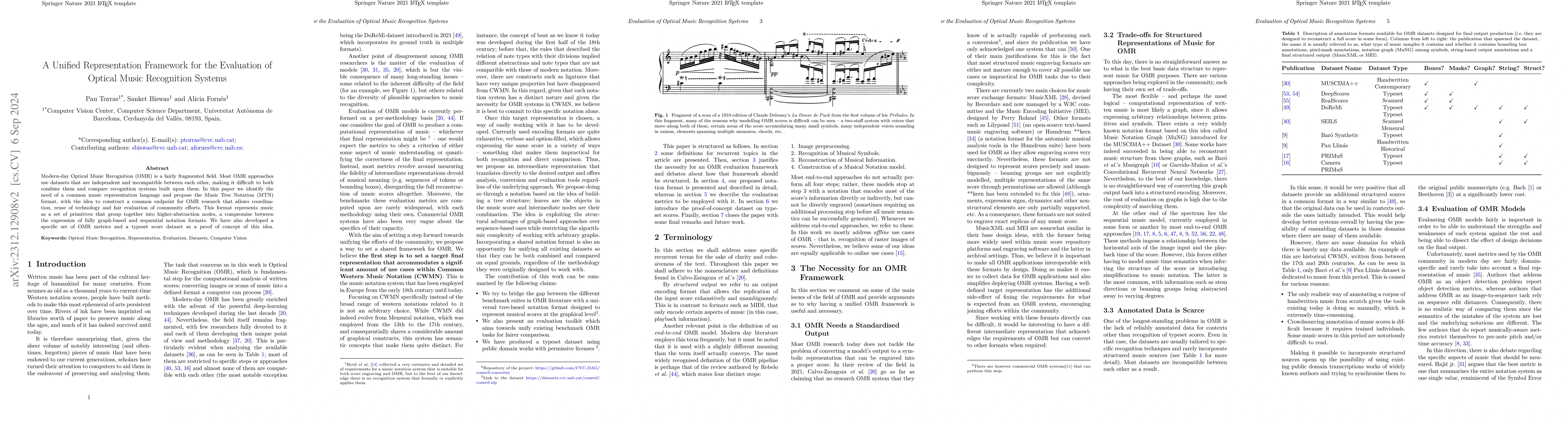 Thumbnail for The Common Optical Music Recognition Evaluation Framework