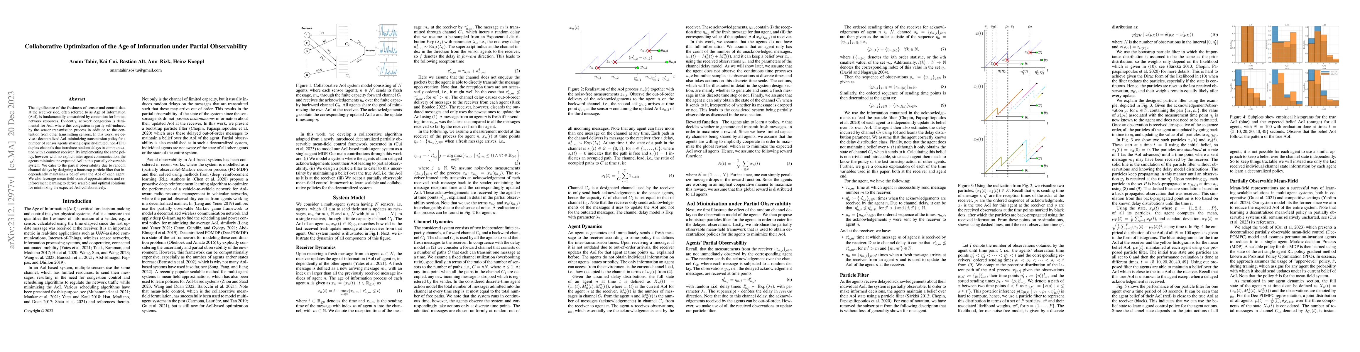 Thumbnail for Collaborative Optimization of the Age of Information under Partial
  Observability