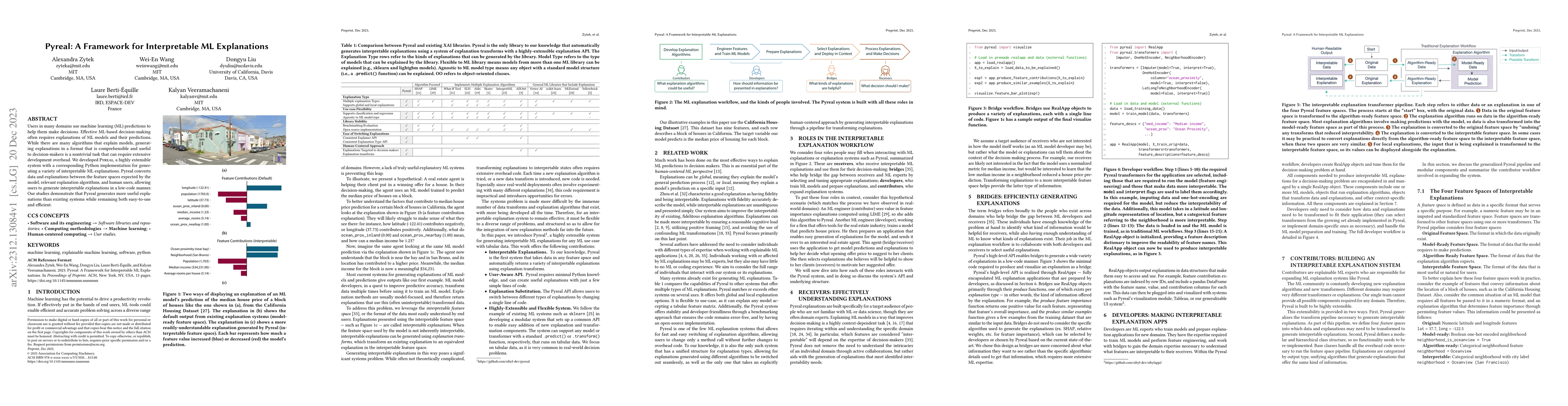 Thumbnail for Pyreal: A Framework for Interpretable ML Explanations