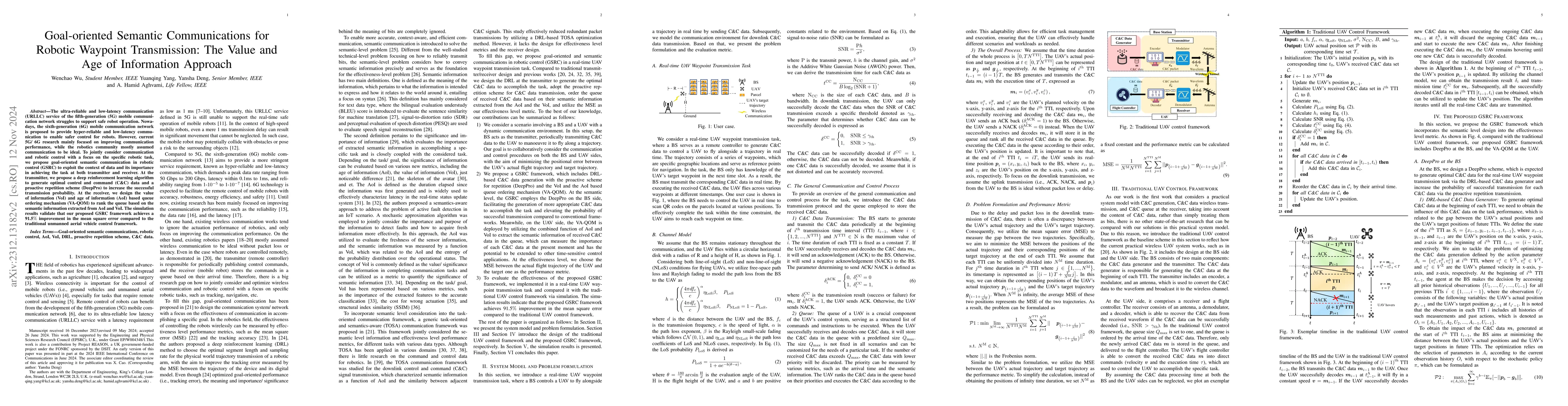 Thumbnail for Task-oriented Semantics-aware Communications for Robotic Waypoint
  Transmission: the Value and Age of Information Approach