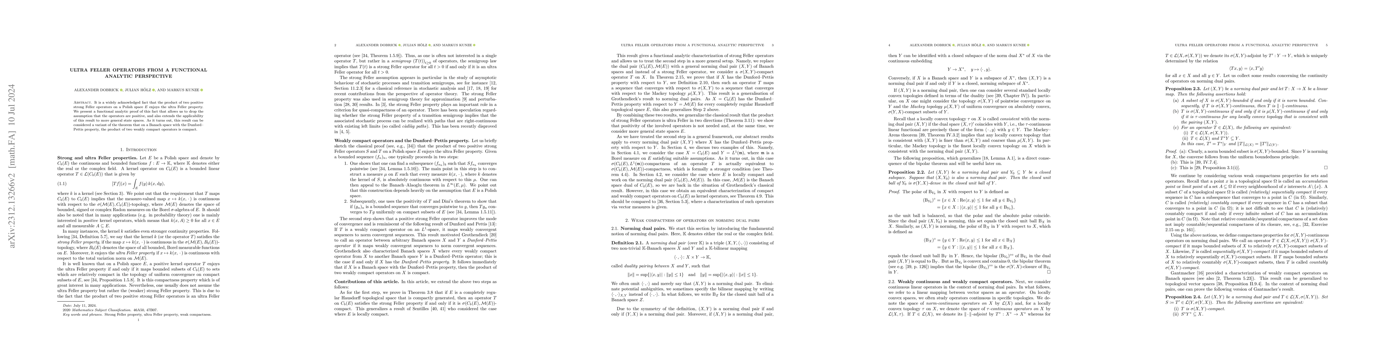 Thumbnail for Ultra Feller operators from a functional analytic perspective