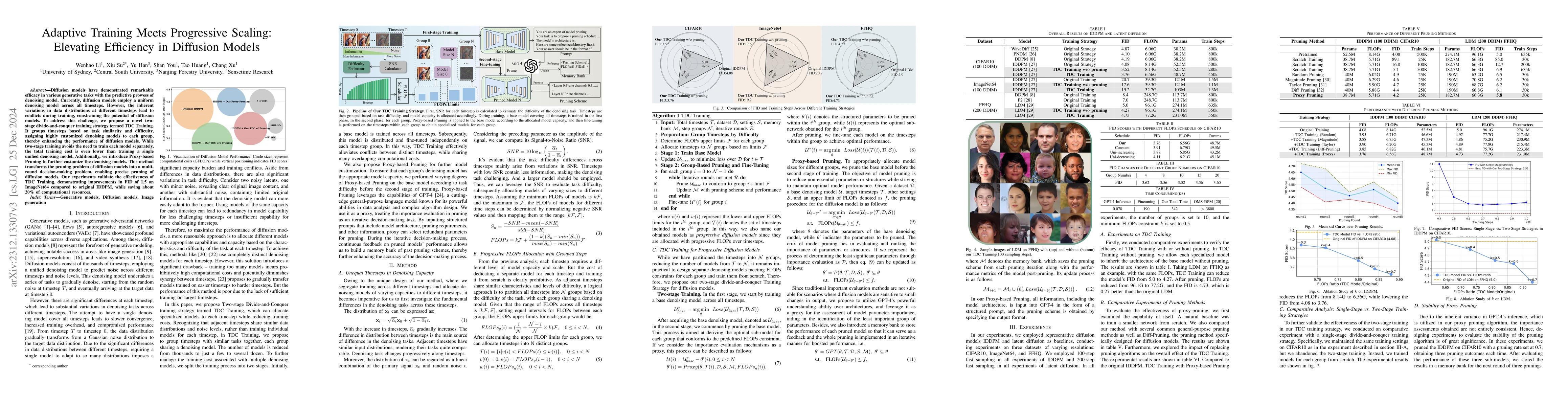 Thumbnail for Not All Steps are Equal: Efficient Generation with Progressive Diffusion
  Models