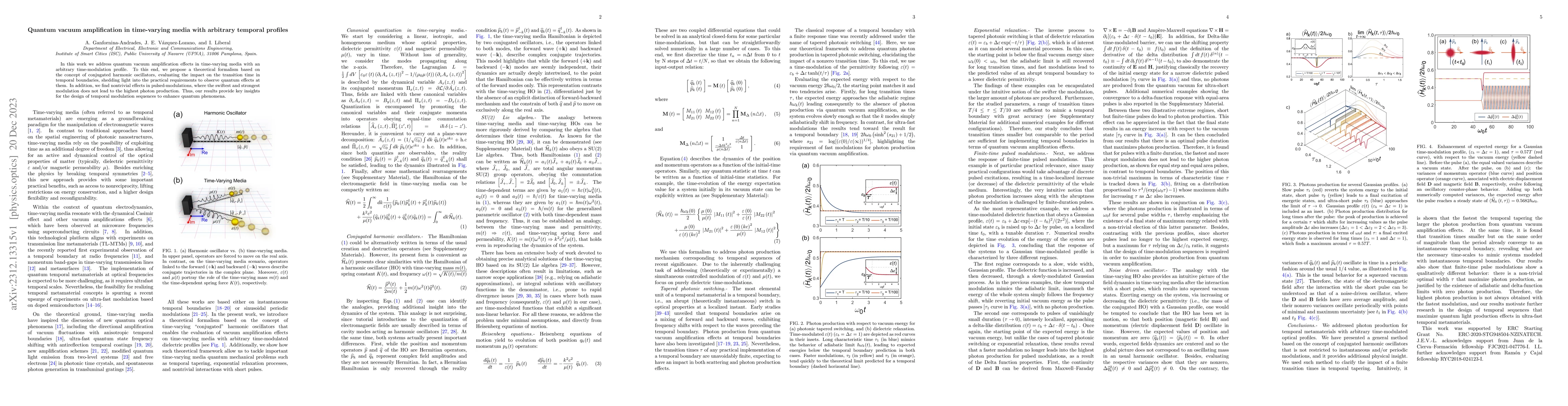Thumbnail for Quantum vacuum amplification in time-varying media with arbitrary
  temporal profiles