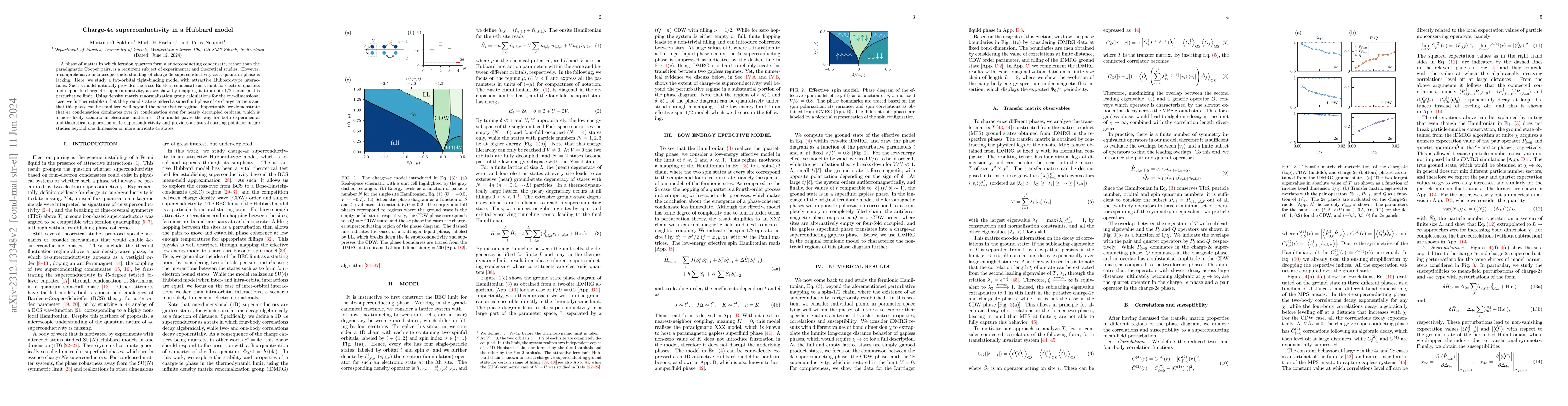 Thumbnail for Charge-4$e$ Superconductivity in a Hubbard model