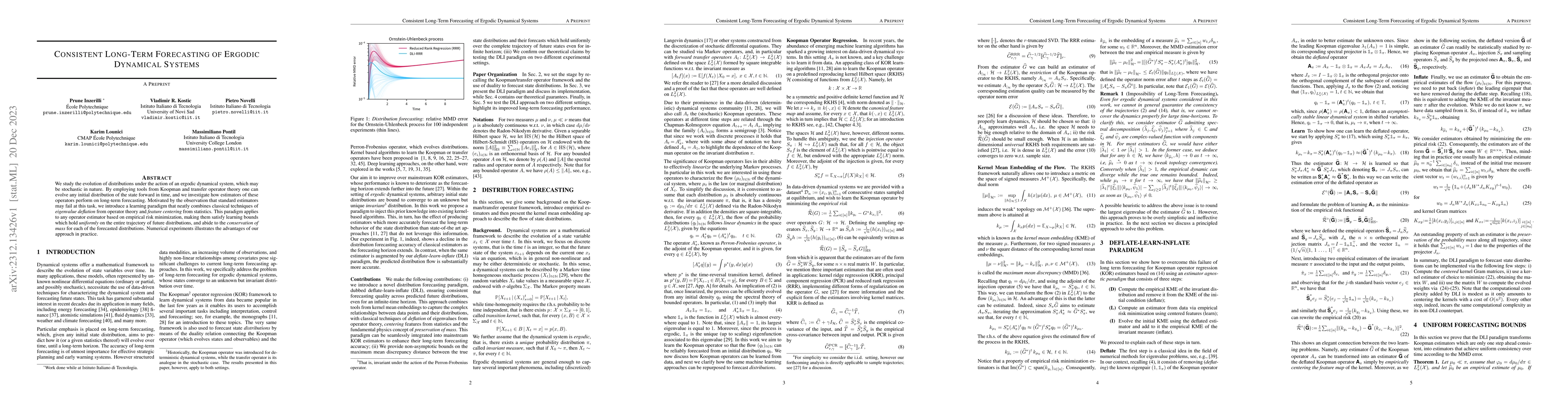 Thumbnail for Consistent Long-Term Forecasting of Ergodic Dynamical Systems