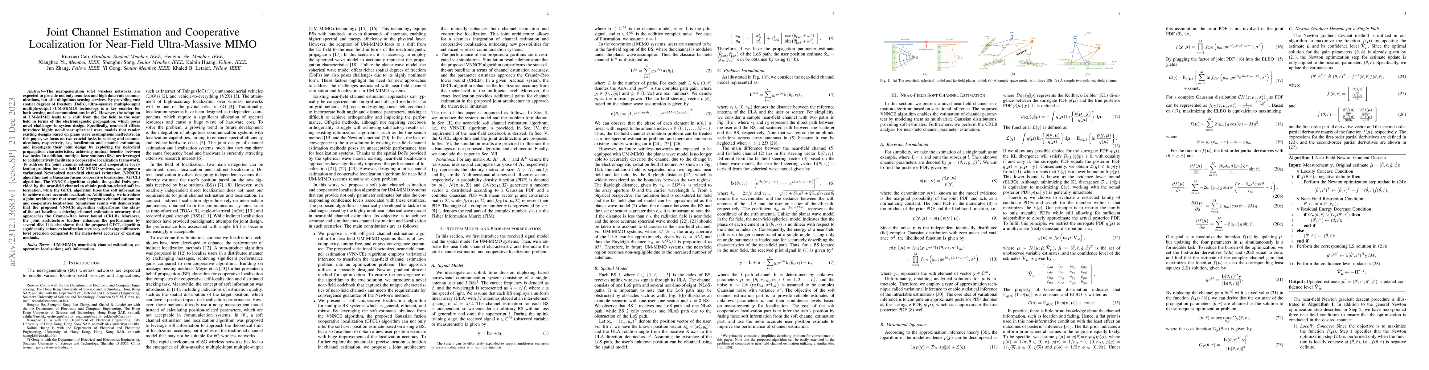 Thumbnail for Joint Channel Estimation and Cooperative Localization for Near-Field
  Ultra-Massive MIMO