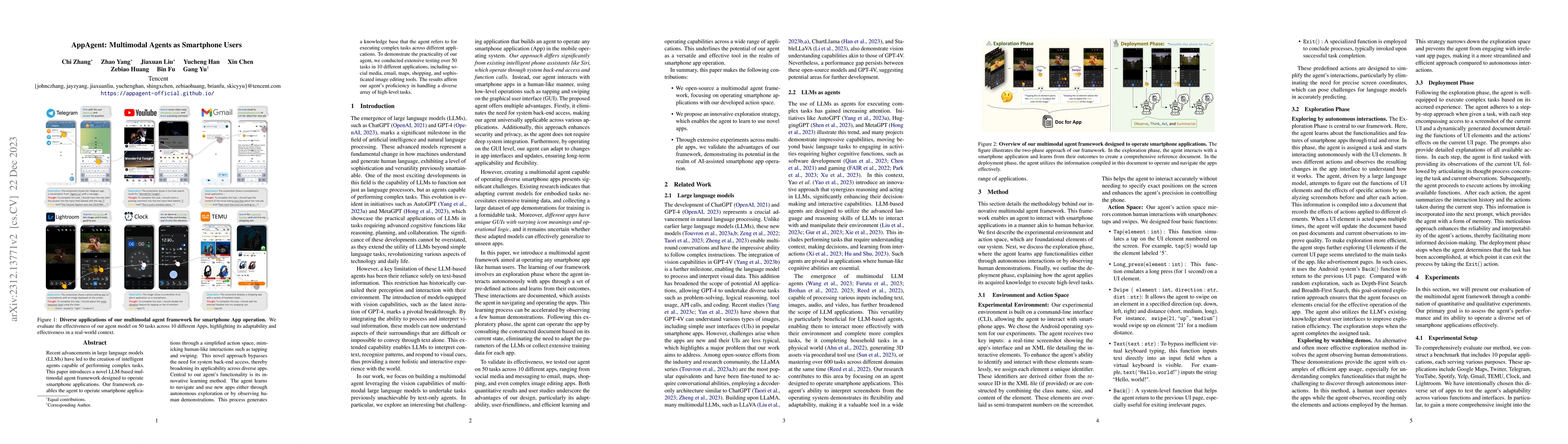 Thumbnail for AppAgent: Multimodal Agents as Smartphone Users