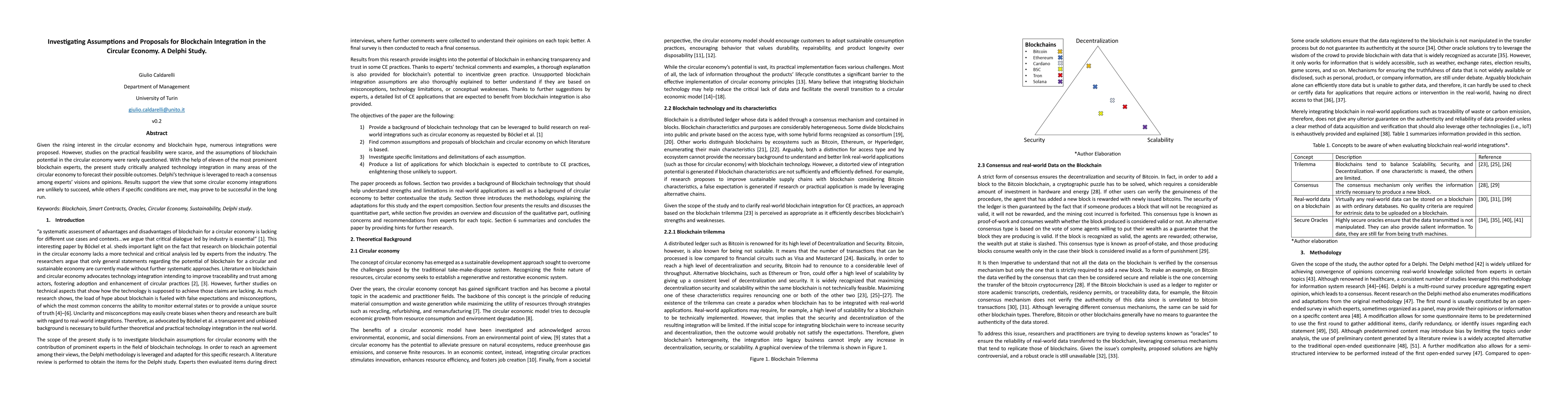 Thumbnail for Investigating Assumptions and Proposals for Blockchain Integration in
  the Circular Economy. A Delphi Study