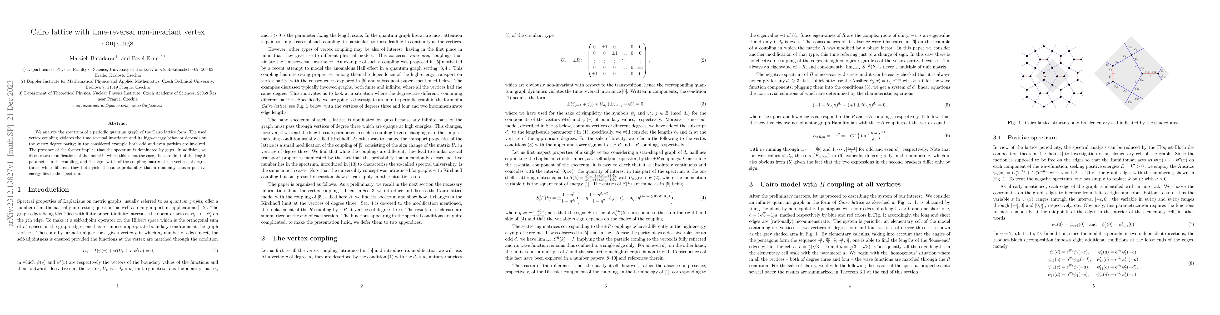 Thumbnail for Cairo lattice with time-reversal non-invariant vertex couplings