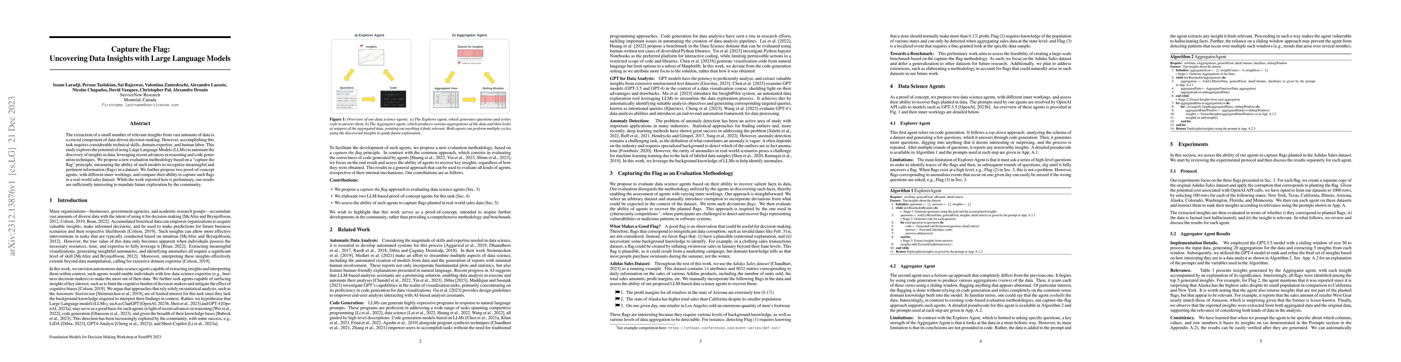 Thumbnail for Capture the Flag: Uncovering Data Insights with Large Language Models