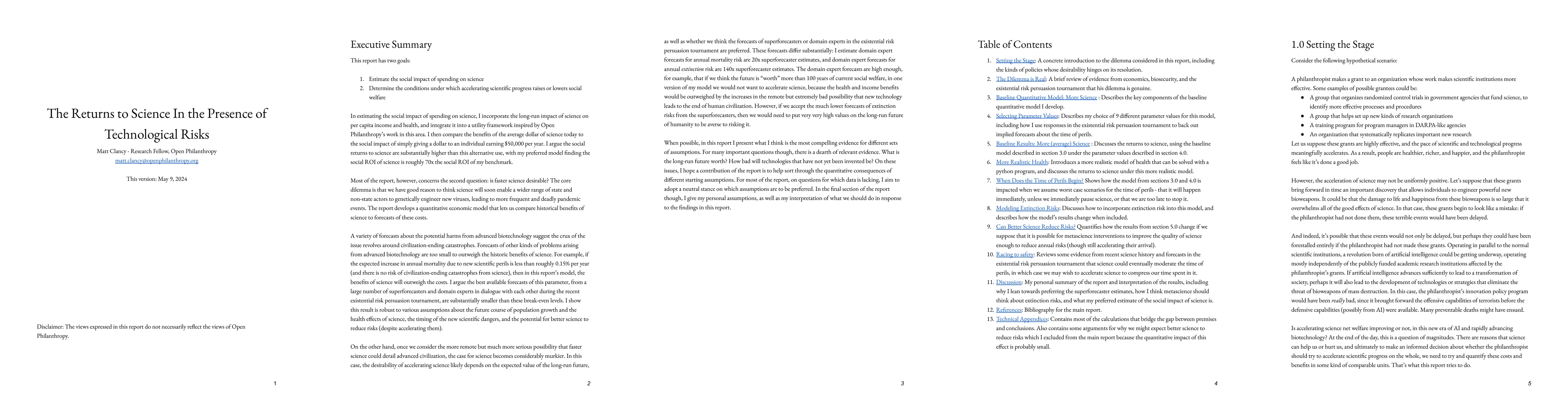 Thumbnail for The Returns to Science in the Presence of Technological Risk