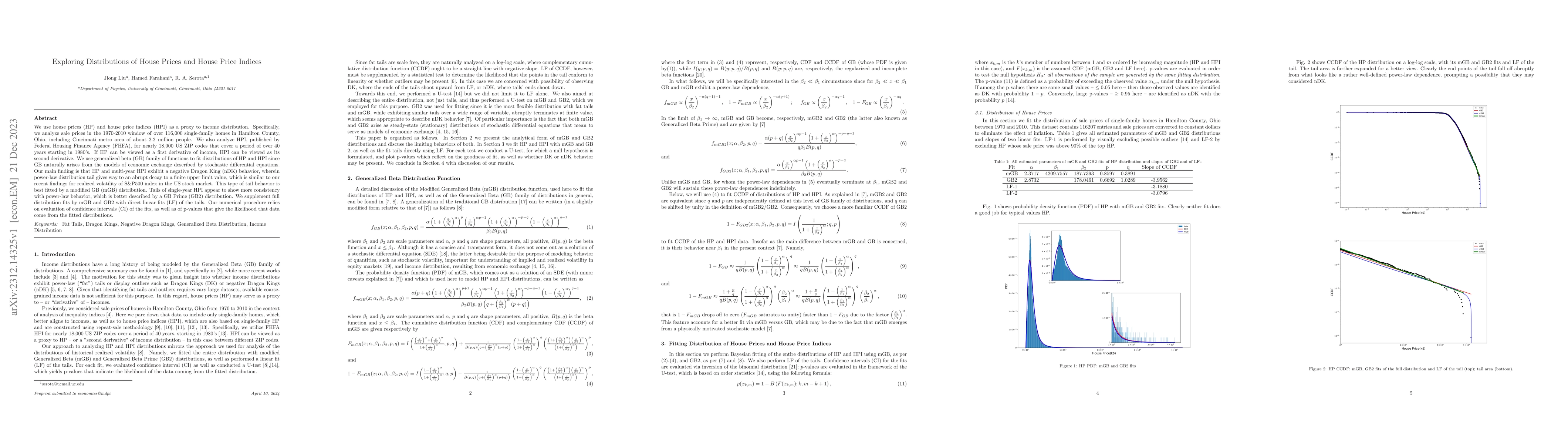 Thumbnail for Exploring Distributions of House Prices and House Price Indices