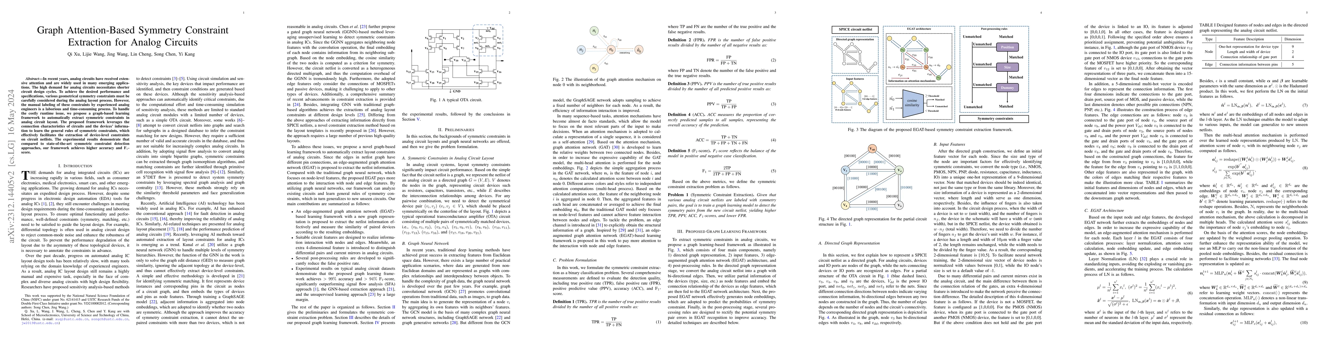 Thumbnail for Graph Attention-Based Symmetry Constraint Extraction for Analog Circuits