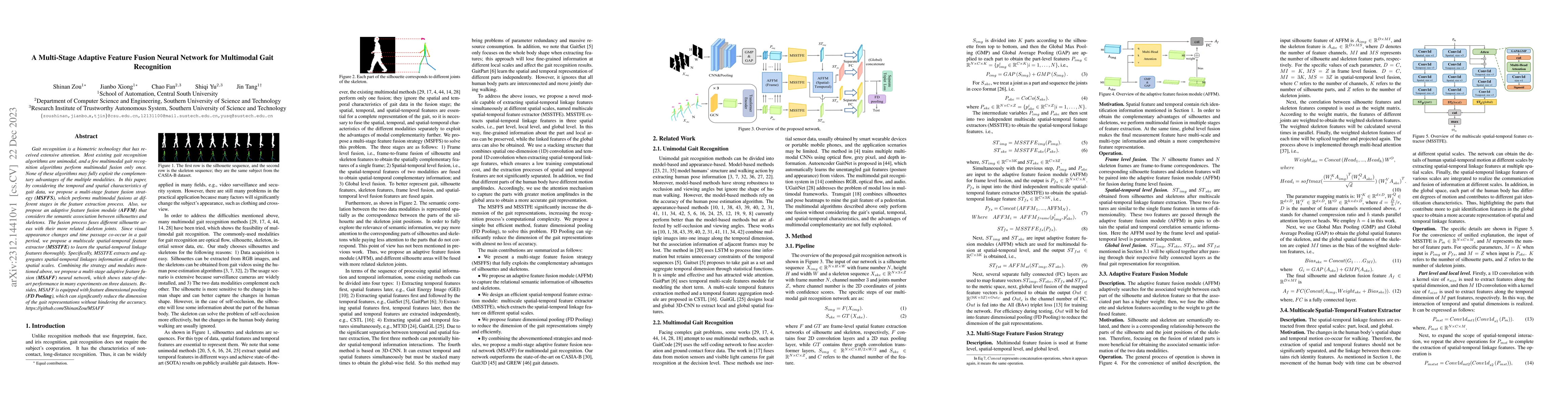 Thumbnail for A Multi-Stage Adaptive Feature Fusion Neural Network for Multimodal Gait
  Recognition