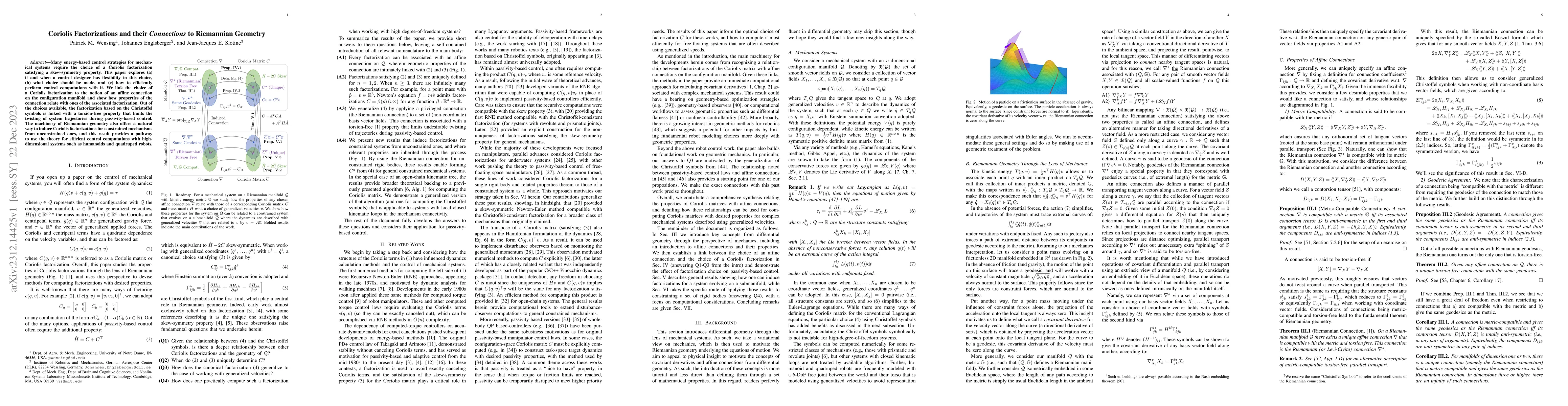 Thumbnail for Coriolis Factorizations and their Connections to Riemannian Geometry