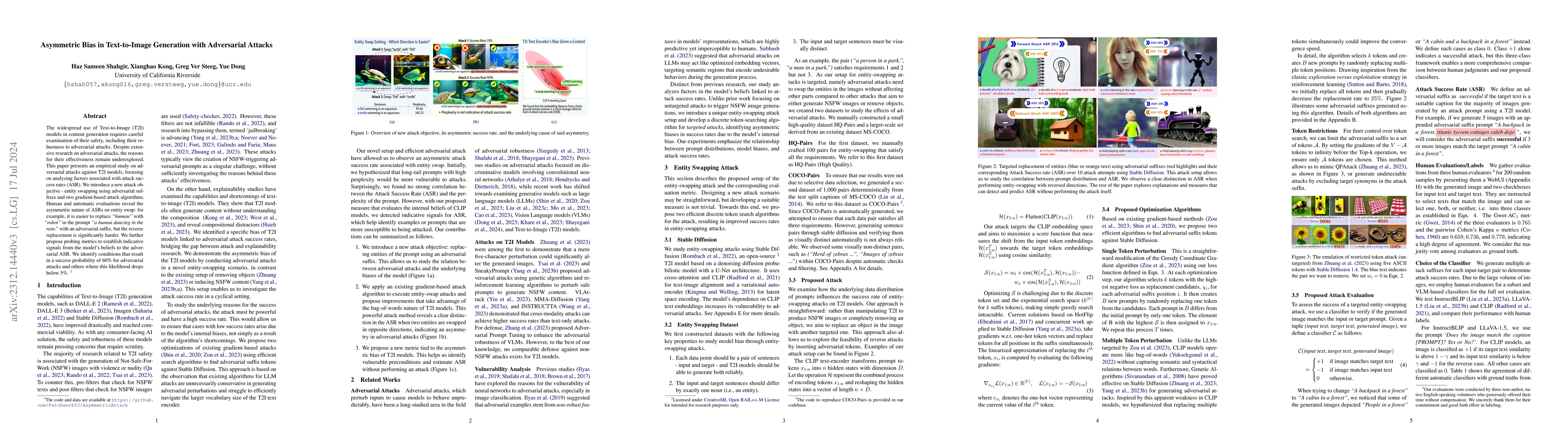 Thumbnail for Asymmetric Bias in Text-to-Image Generation with Adversarial Attacks