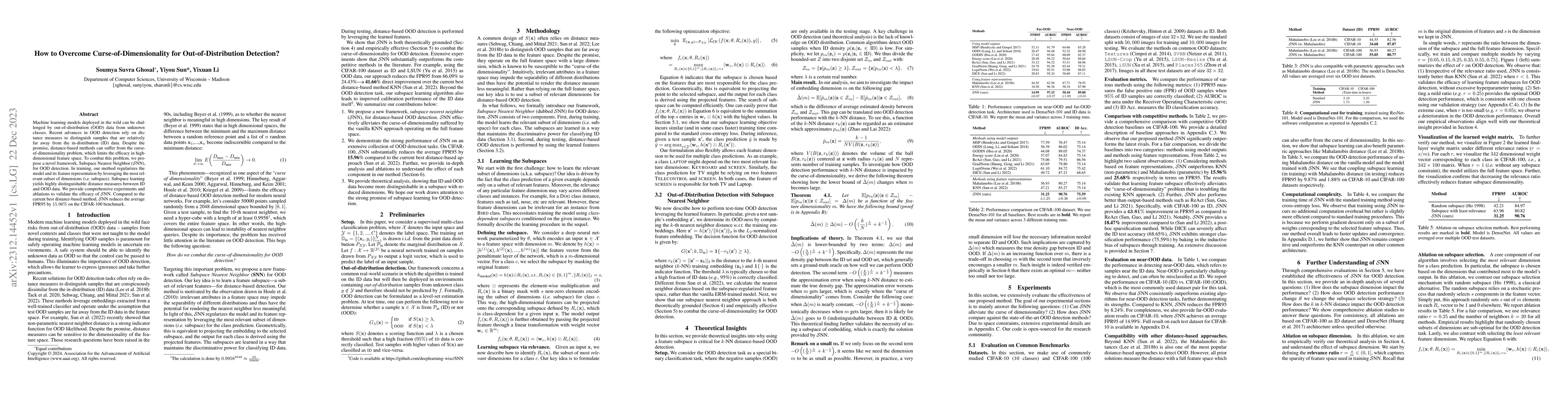 Thumbnail for How to Overcome Curse-of-Dimensionality for Out-of-Distribution
  Detection?