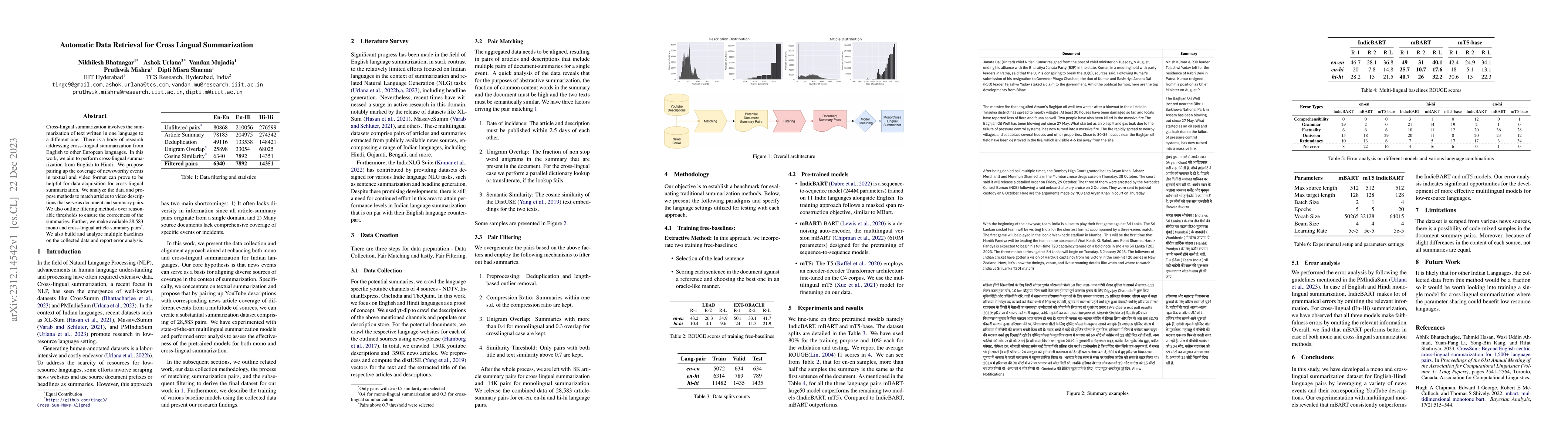 Thumbnail for Automatic Data Retrieval for Cross Lingual Summarization