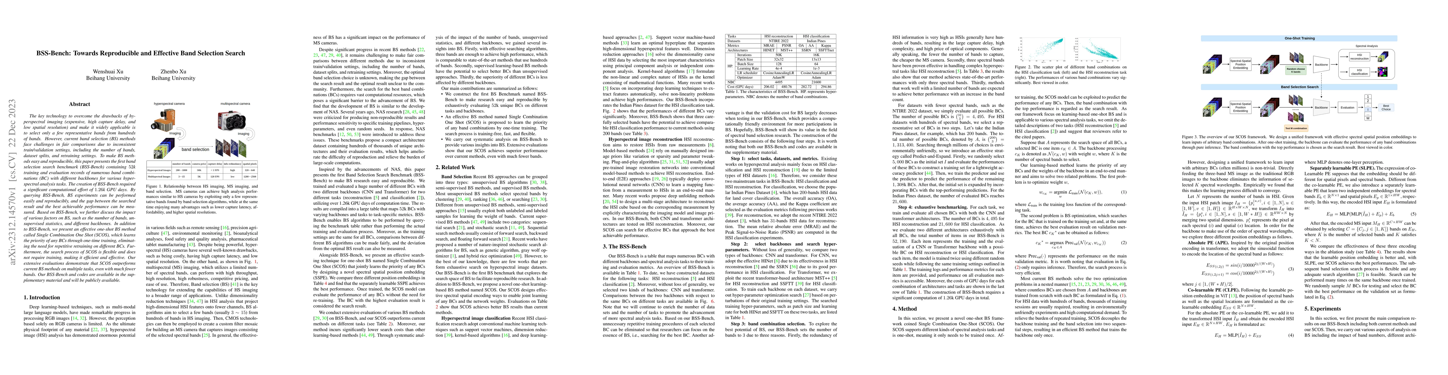 Thumbnail for BSS-Bench: Towards Reproducible and Effective Band Selection Search
