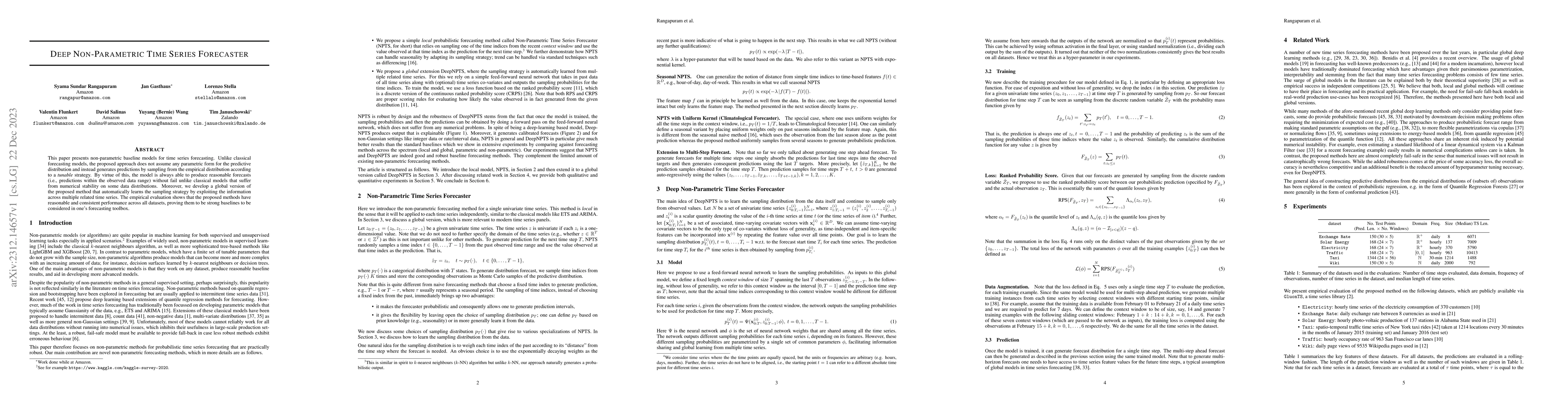 Thumbnail for Deep Non-Parametric Time Series Forecaster