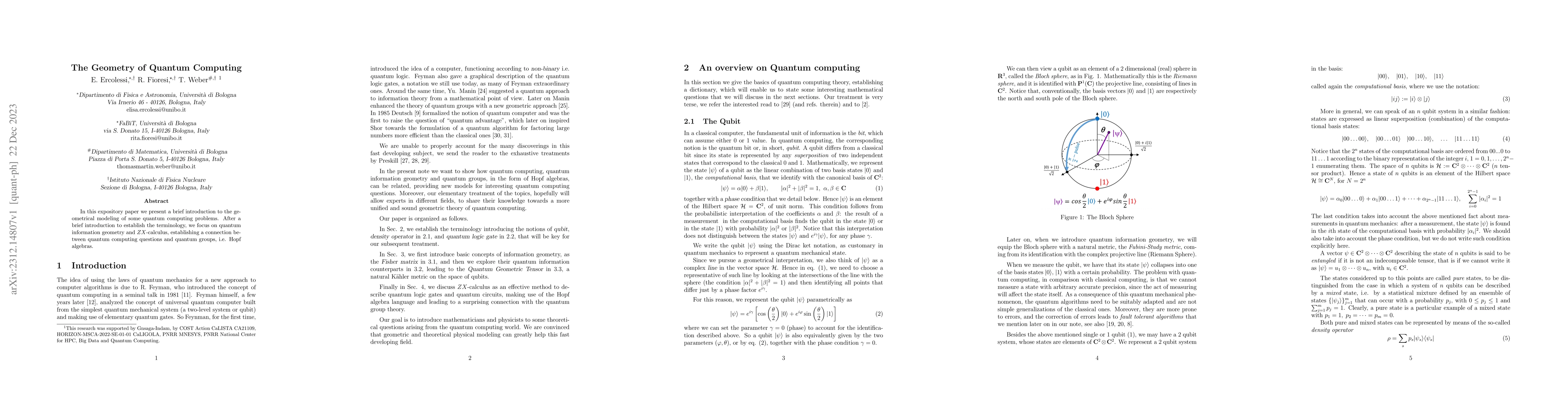 Thumbnail for The Geometry of Quantum Computing