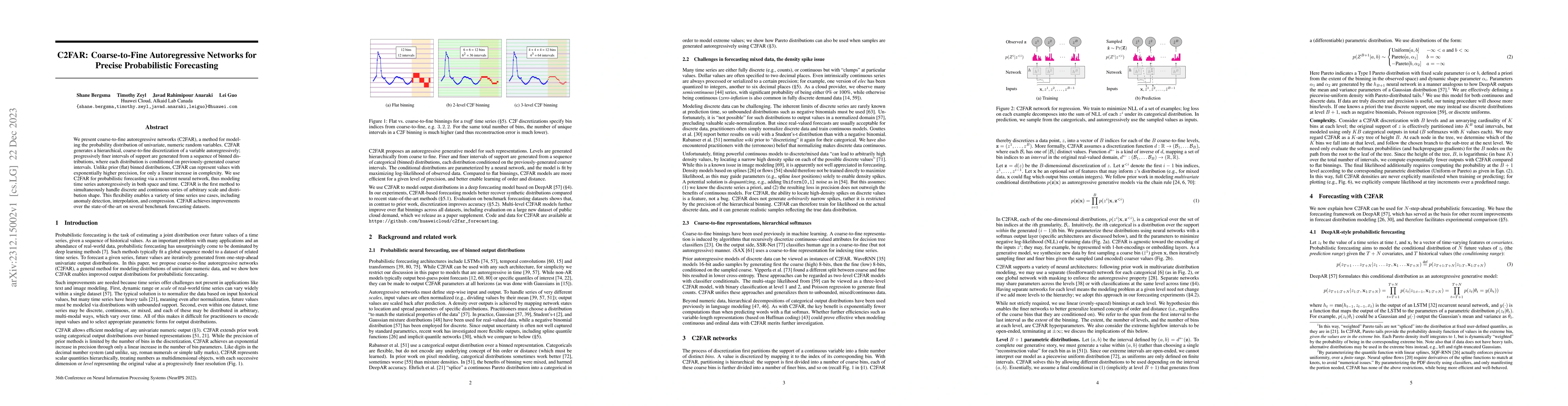 Thumbnail for C2FAR: Coarse-to-Fine Autoregressive Networks for Precise Probabilistic
  Forecasting