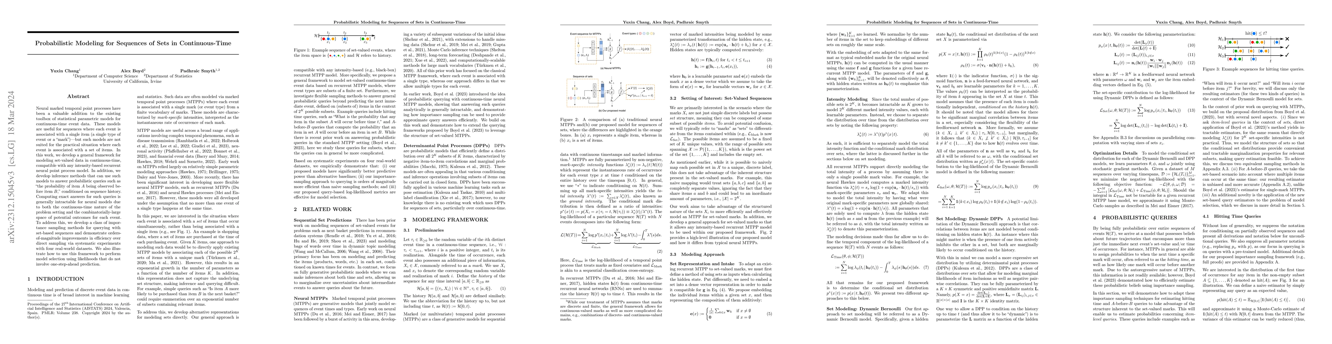 Thumbnail for Probabilistic Modeling for Sequences of Sets in Continuous-Time