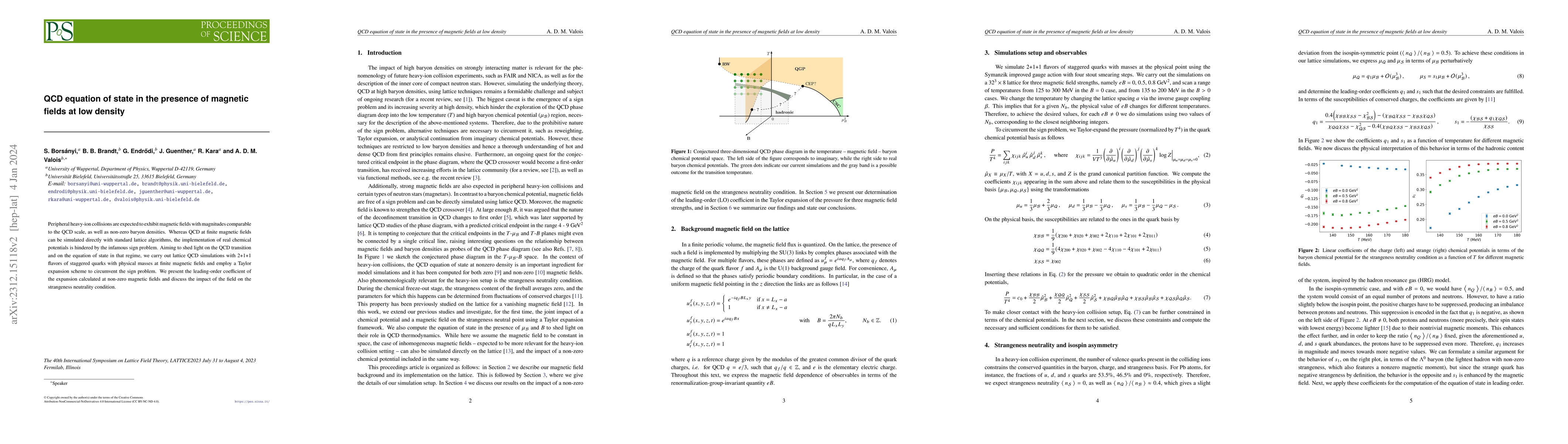 Thumbnail for QCD equation of state in the presence of magnetic fields at low density