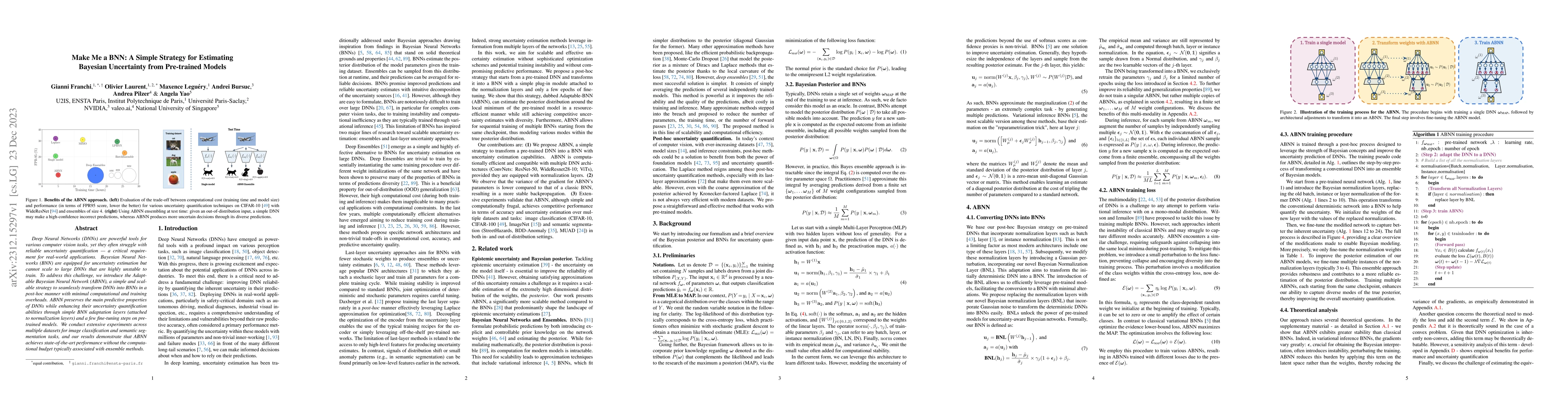 Thumbnail for Make Me a BNN: A Simple Strategy for Estimating Bayesian Uncertainty
  from Pre-trained Models
