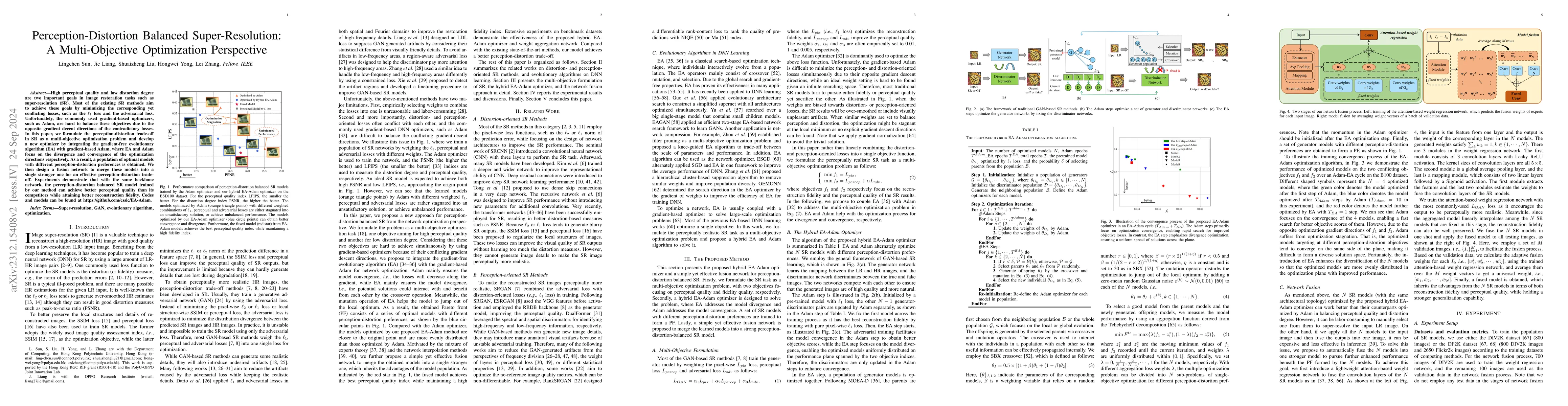 Thumbnail for Perception-Distortion Balanced Super-Resolution: A Multi-Objective
  Optimization Perspective