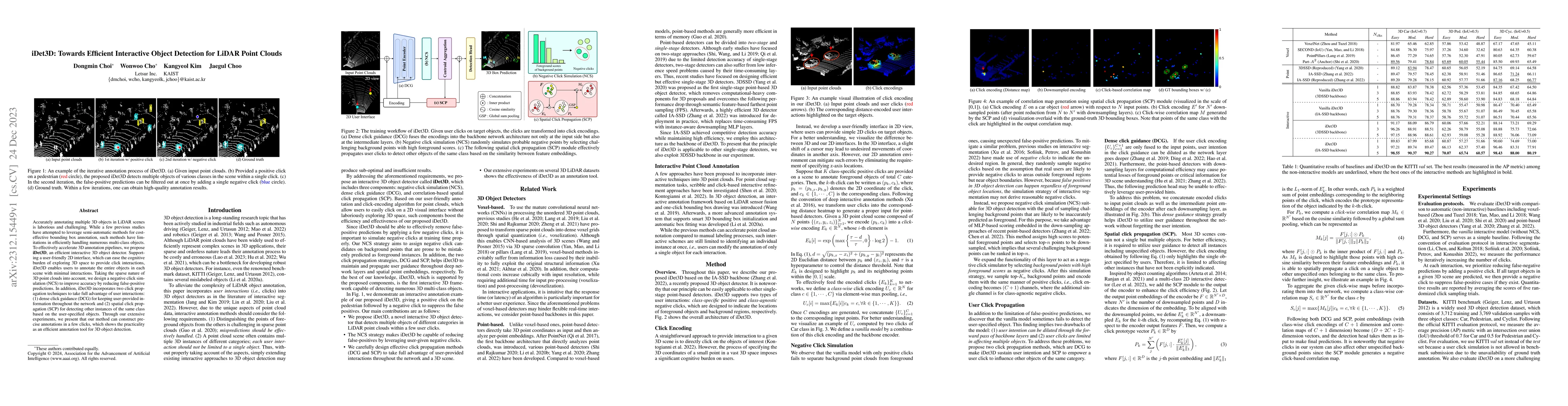 Thumbnail for iDet3D: Towards Efficient Interactive Object Detection for LiDAR Point
  Clouds