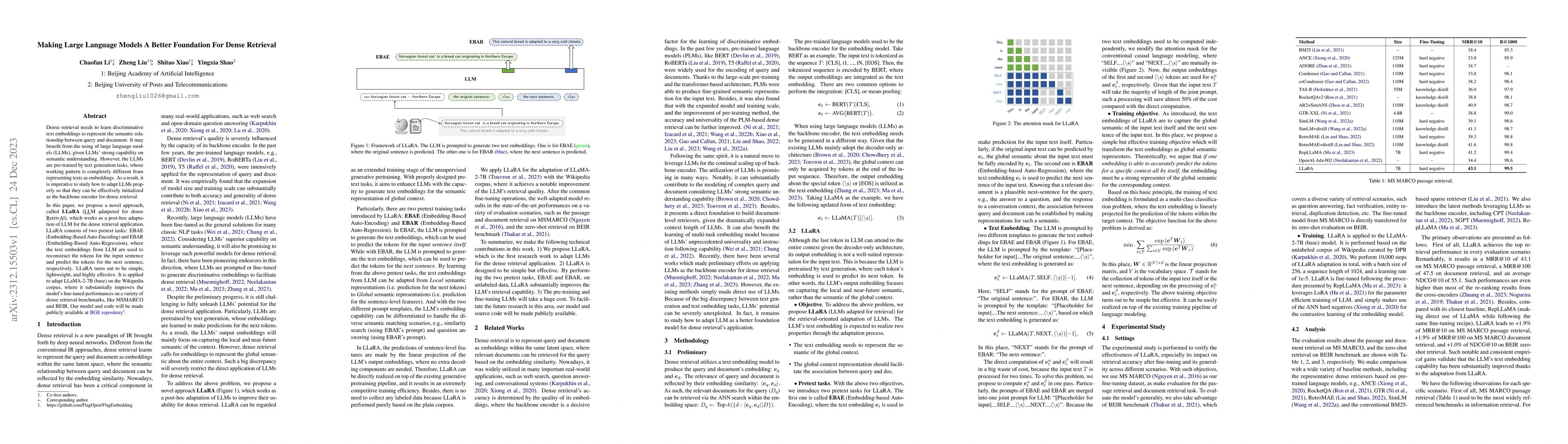 Thumbnail for Making Large Language Models A Better Foundation For Dense Retrieval
