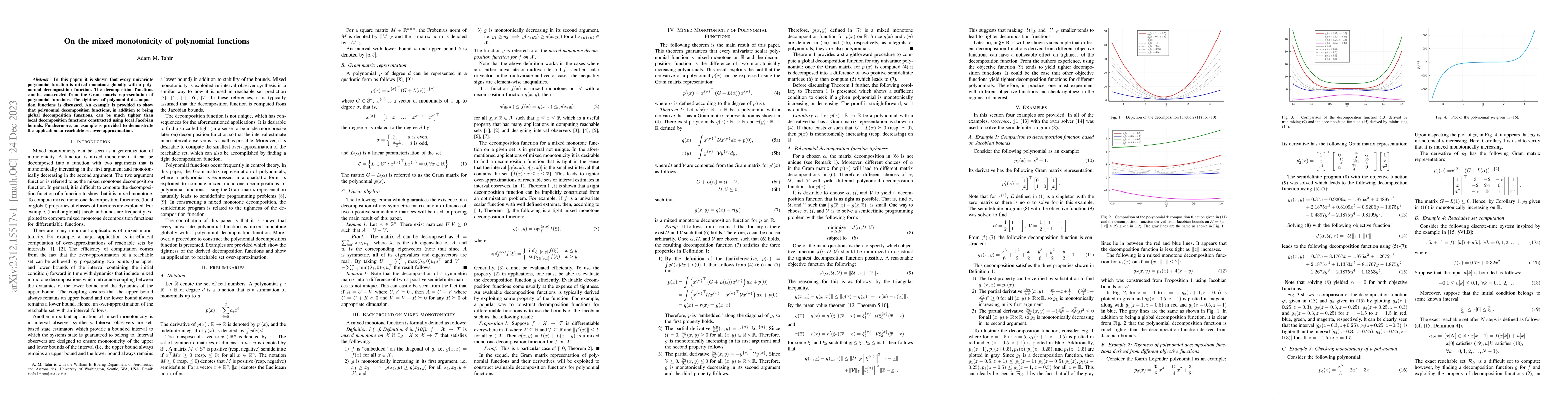 Thumbnail for On the mixed monotonicity of polynomial functions