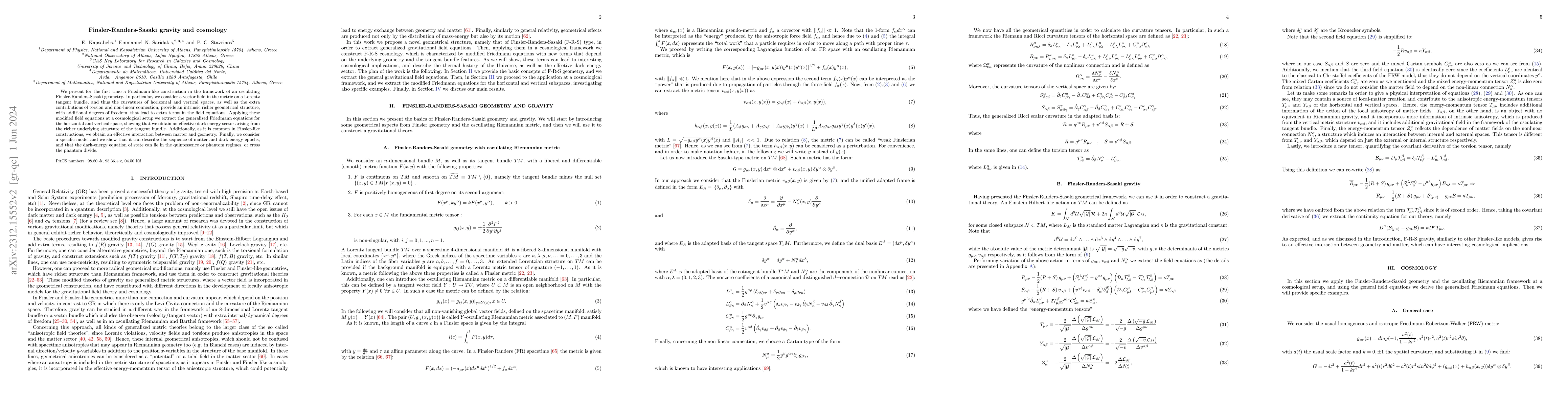 Thumbnail for Finsler-Randers-Sasaki gravity and cosmology