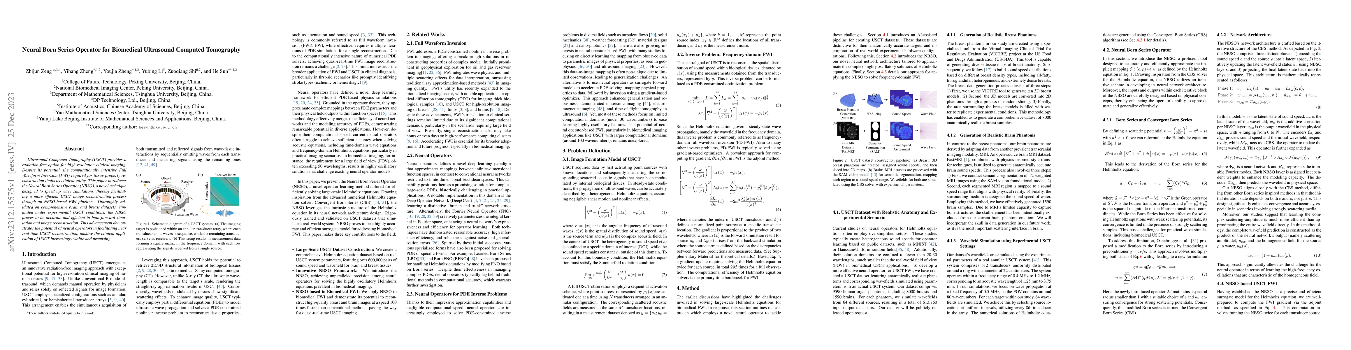 Thumbnail for Neural Born Series Operator for Biomedical Ultrasound Computed
  Tomography