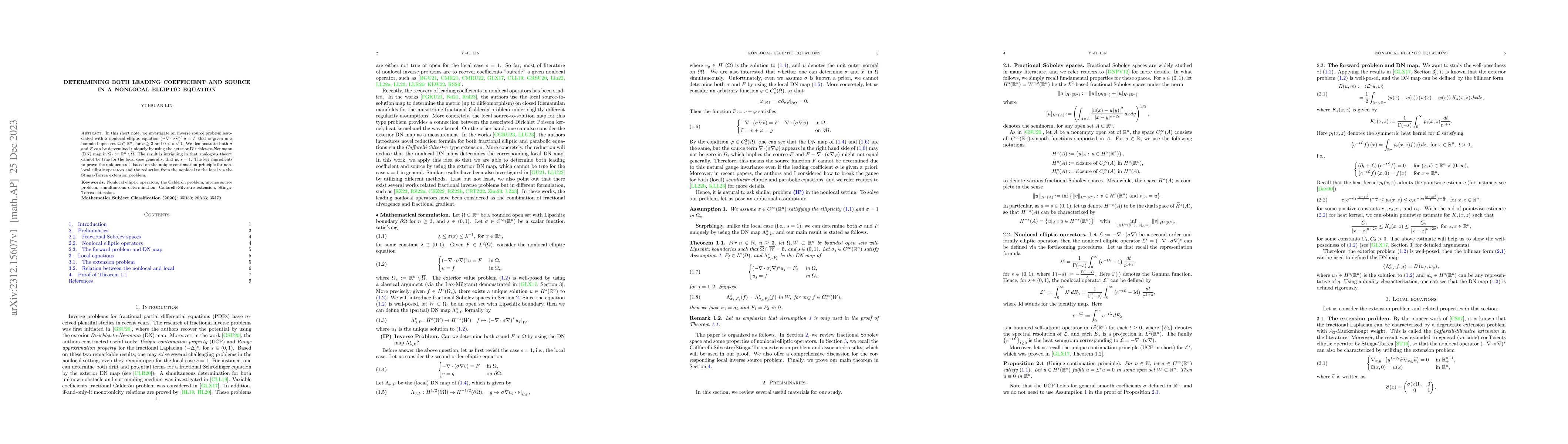 Thumbnail for Determining both leading coefficient and source in a nonlocal elliptic
  equation