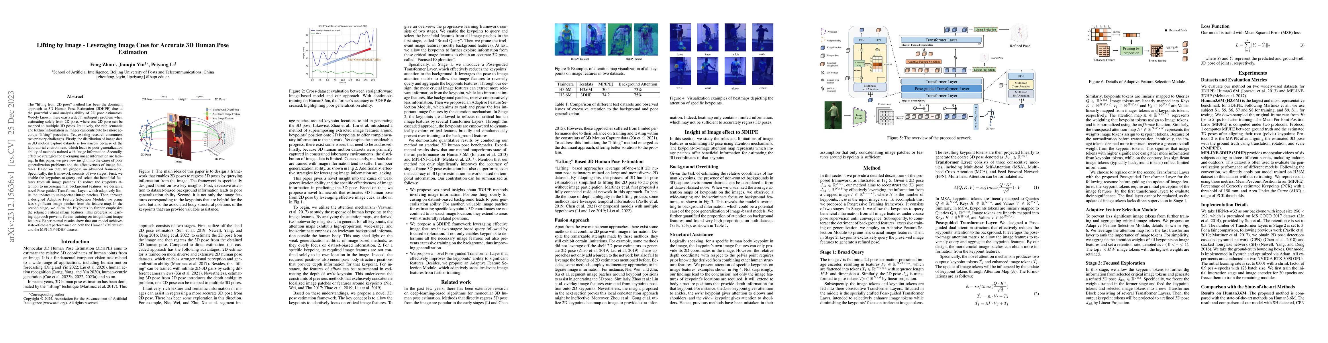 Thumbnail for Lifting by Image -- Leveraging Image Cues for Accurate 3D Human Pose
  Estimation