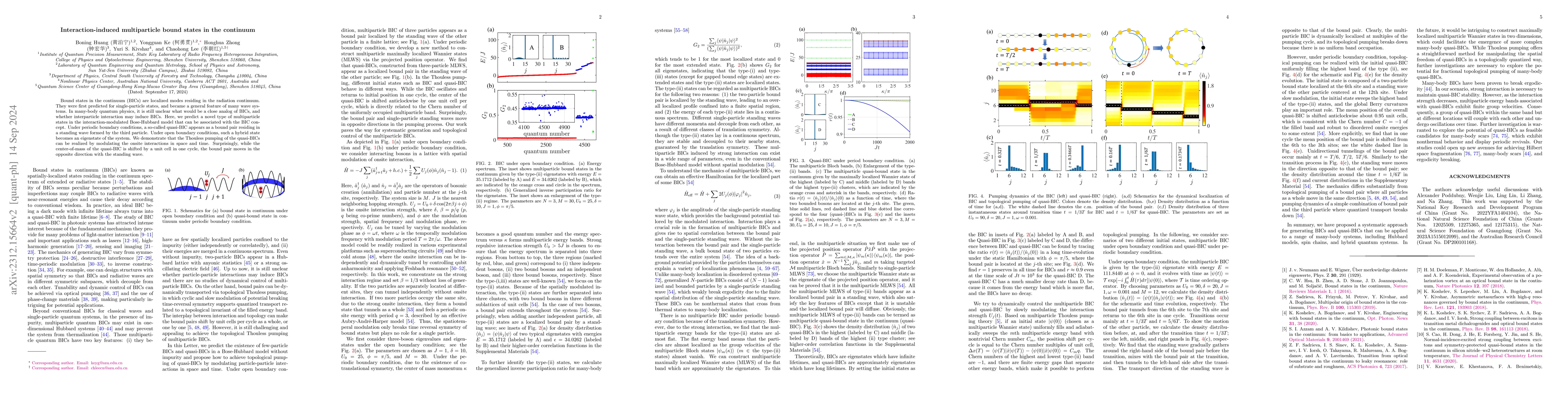 Thumbnail for Interaction-induced multiparticle bound states in the continuum