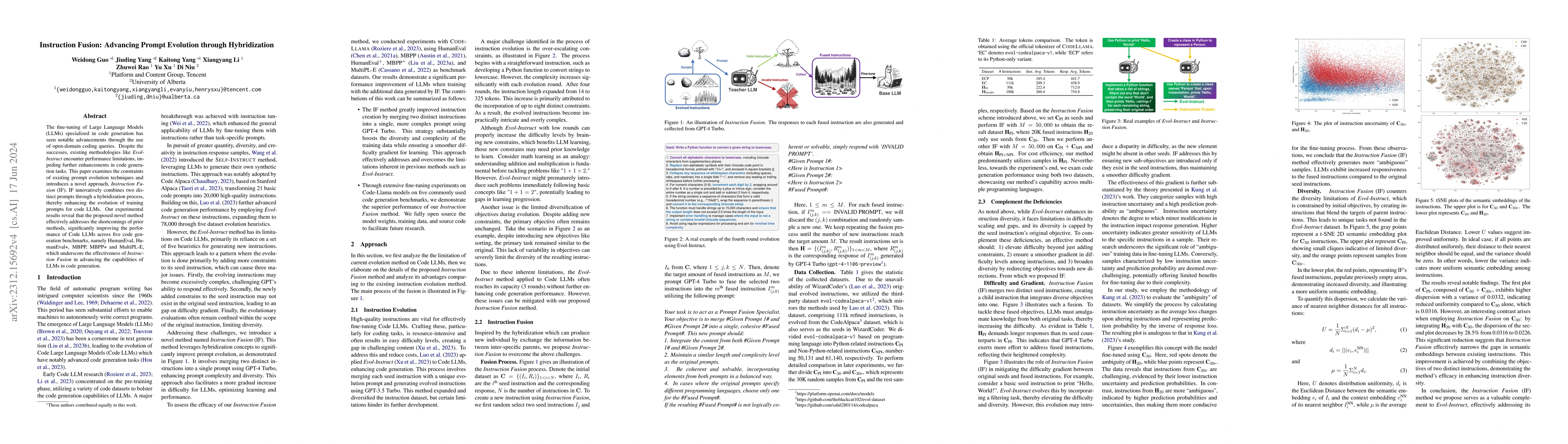 Thumbnail for Instruction Fusion: Advancing Prompt Evolution through Hybridization