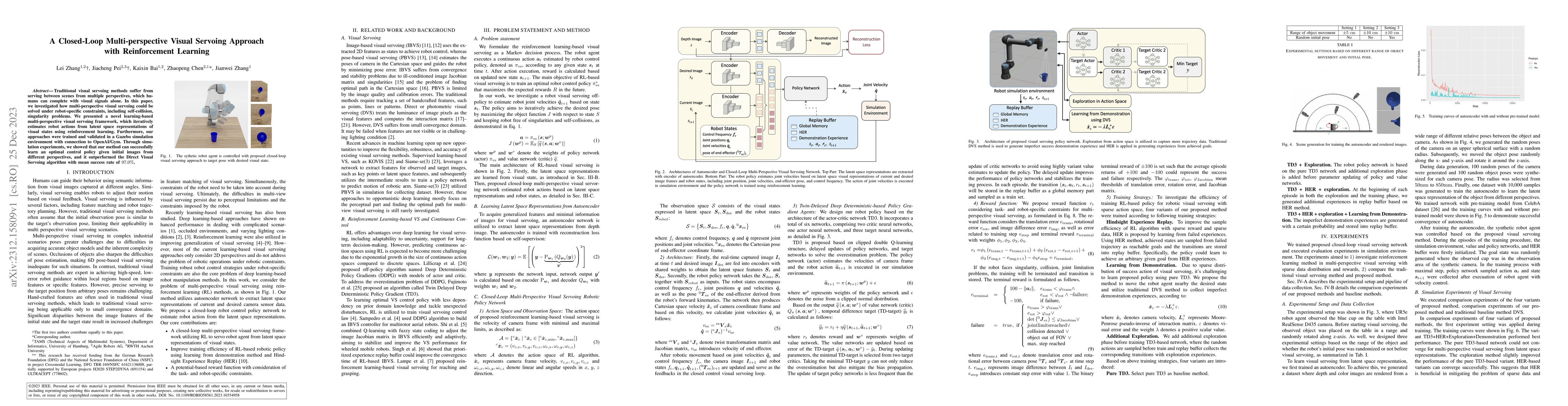 Thumbnail for A Closed-Loop Multi-perspective Visual Servoing Approach with
  Reinforcement Learning