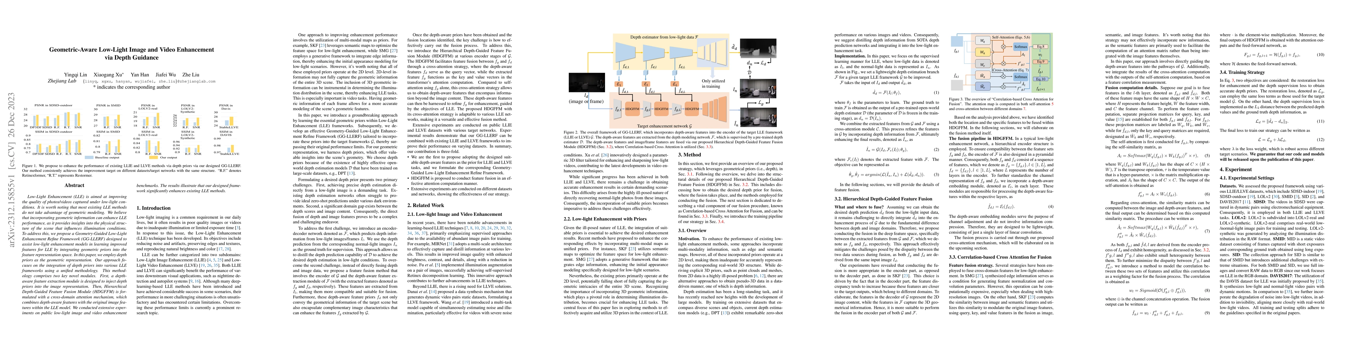 Thumbnail for Geometric-Aware Low-Light Image and Video Enhancement via Depth Guidance