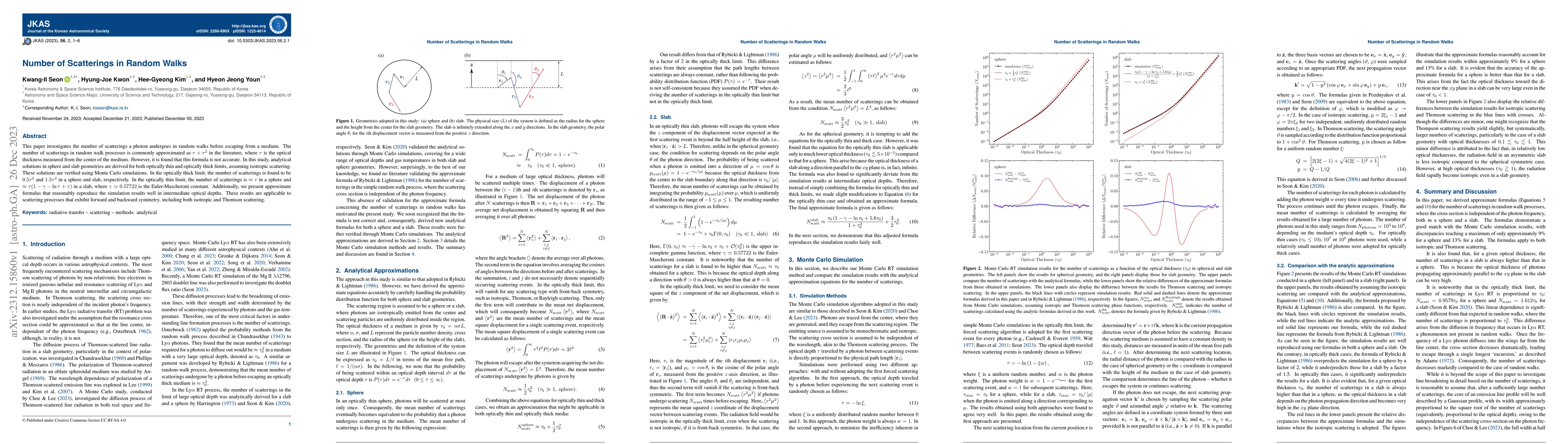 Thumbnail for Number of Scatterings in Random Walks