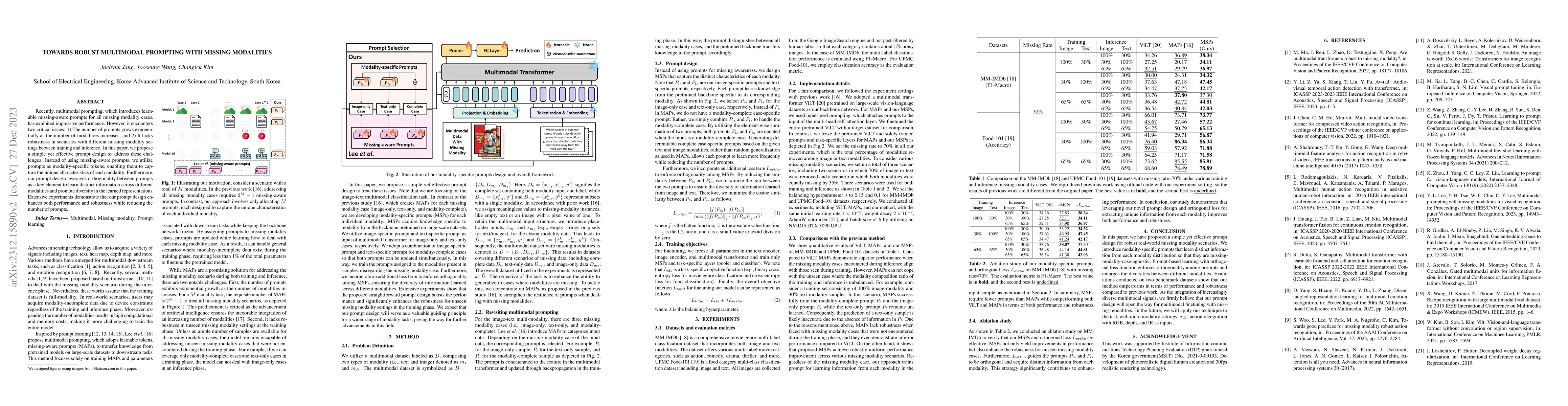 Thumbnail for Towards Robust Multimodal Prompting With Missing Modalities