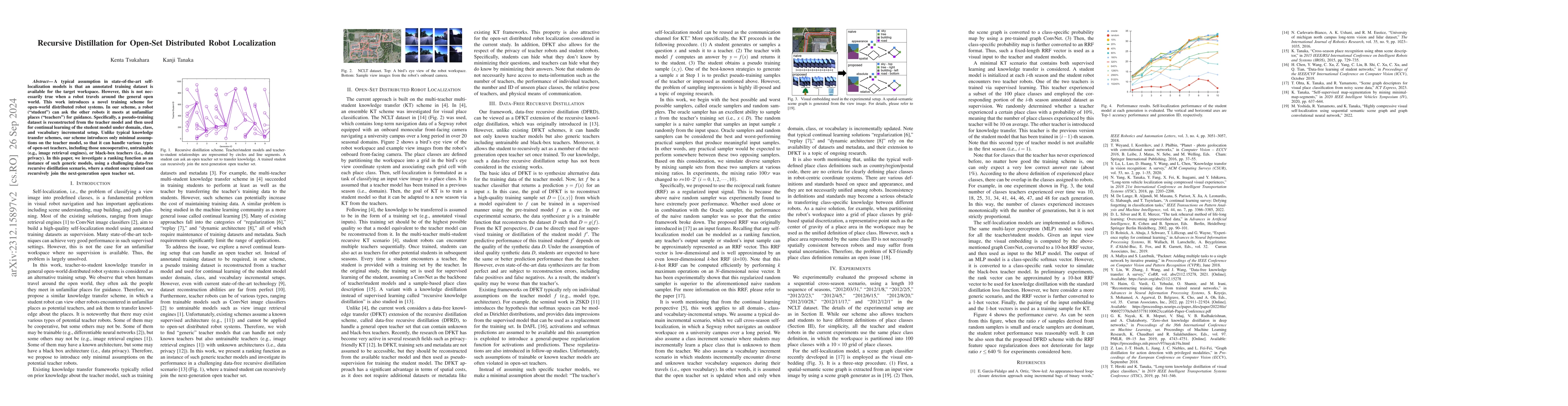 Thumbnail for Recursive Distillation for Open-Set Distributed Robot Localization