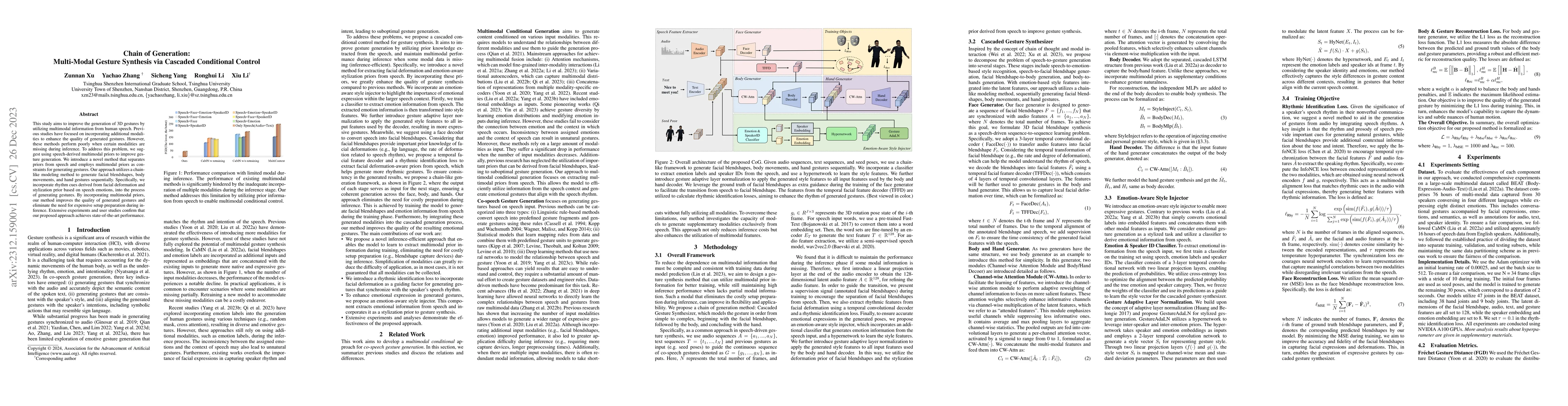 Thumbnail for Chain of Generation: Multi-Modal Gesture Synthesis via Cascaded
  Conditional Control