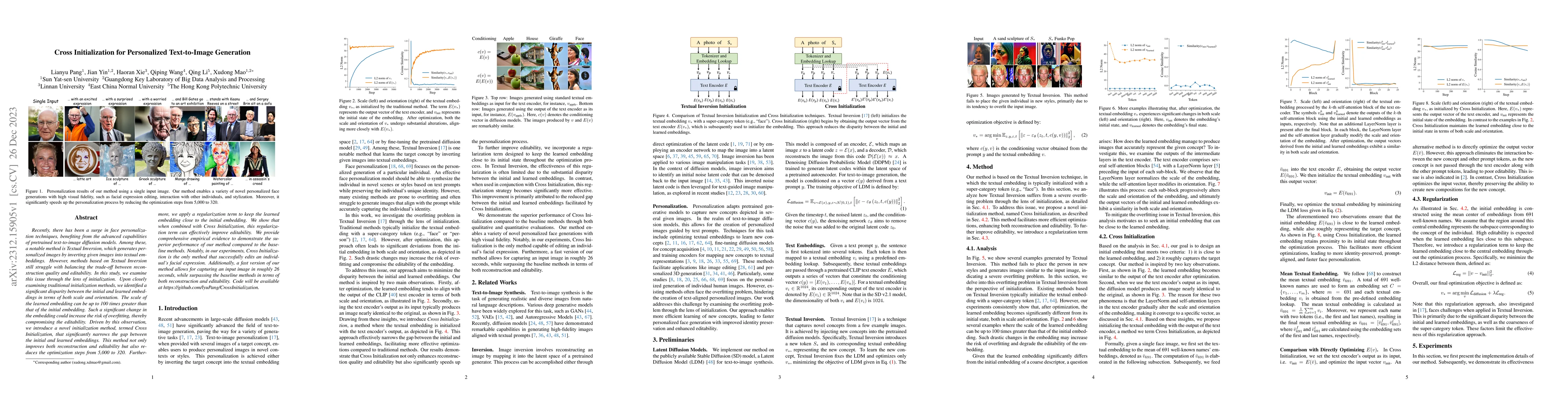 Thumbnail for Cross Initialization for Personalized Text-to-Image Generation